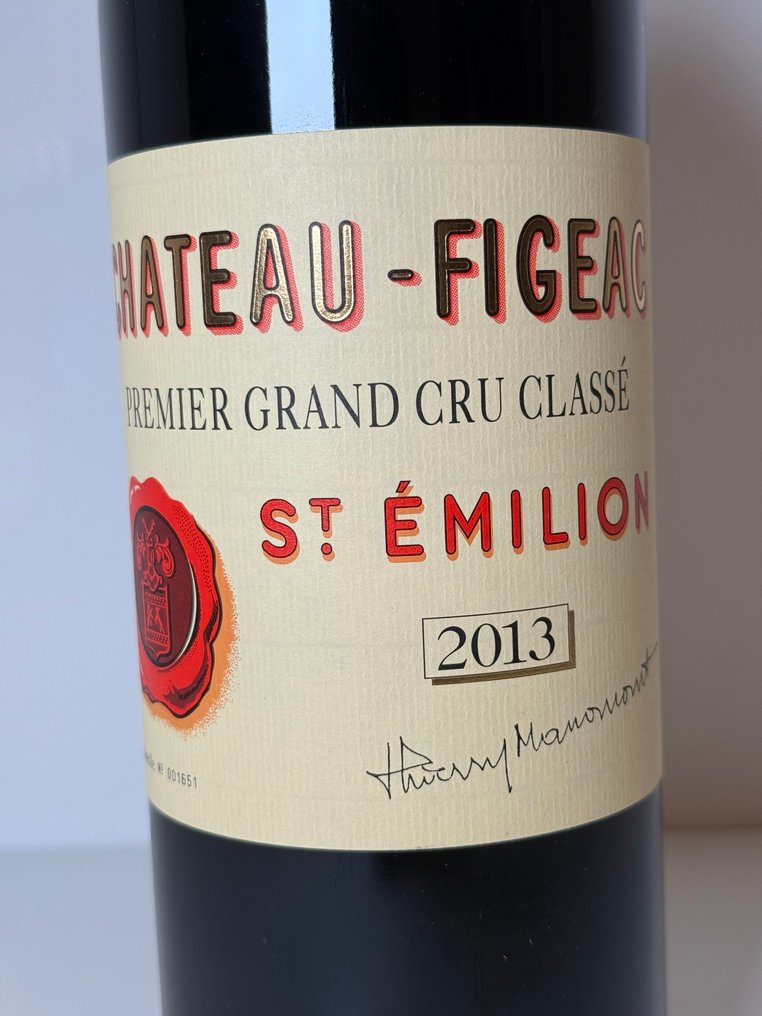 2013 Chateau-Figeac - Saint-Émilion 1er Grand Cru Classé B - 1 Magnum (1.5L) #1.0
