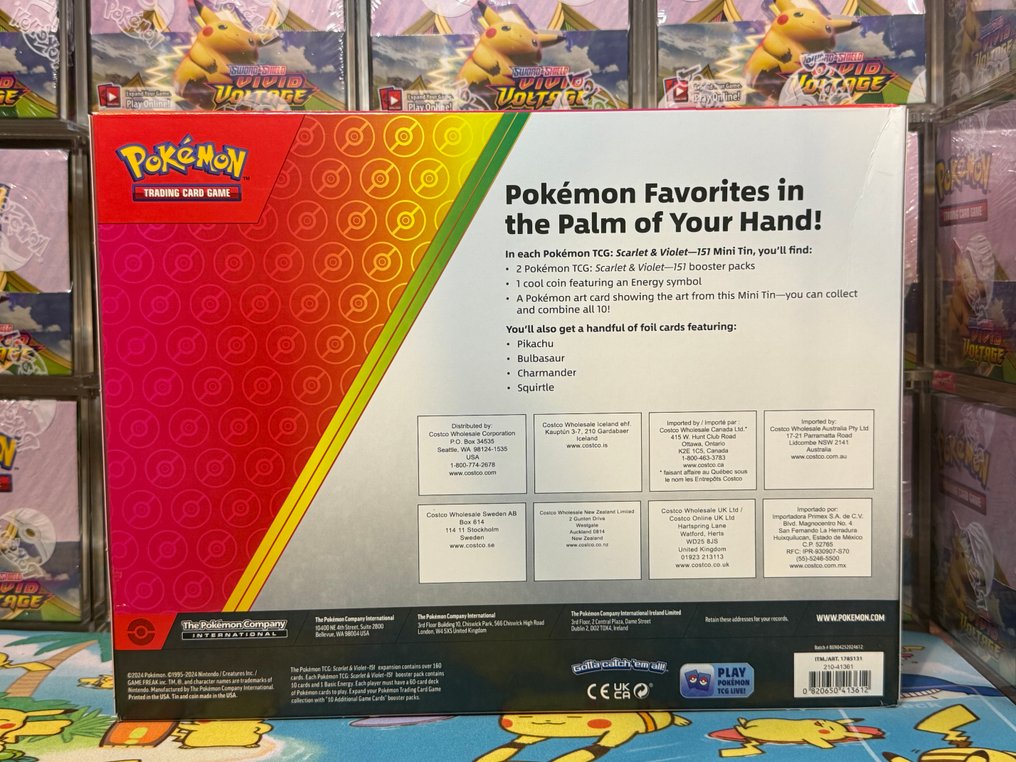 Pokémon - 1 Box - Scarlet & Violet 151 5-Pack - Scarlet & Violet - Scarlet & Violet 151 #2.1