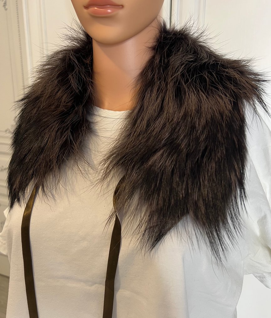 Artisan Furrier - Brown - Fox Fur Collar - Sciarpa #3.2