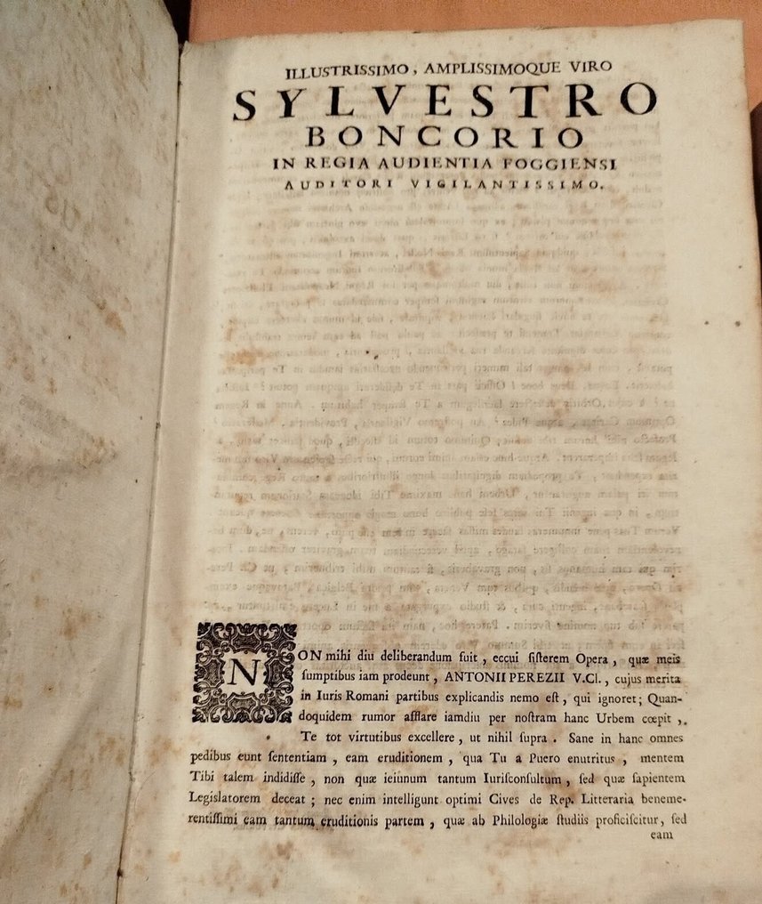 Antonius Perezius - Praelectiones in Duodecim Libros Codicis Iustiniani - 1755 #3.2