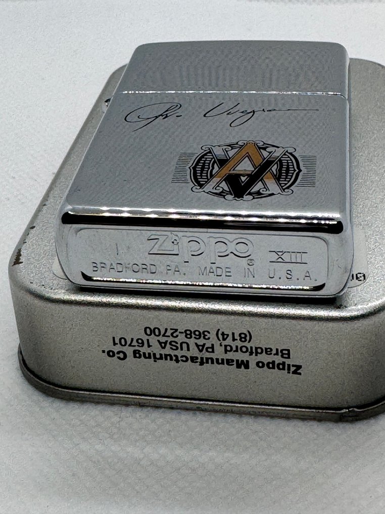 Zippo - Sem preço de reserva - Isqueiro - Aço (aço inoxidável) #4.3