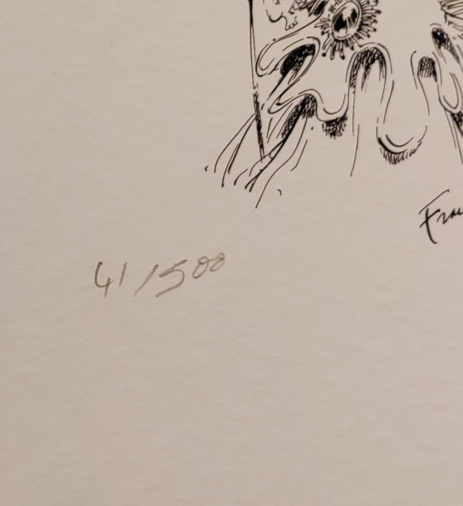 Franquin, André - 1 Artbook - L'Art de André Franquin + ex-libris - La Mitre Railleuse - 1988 #3.2