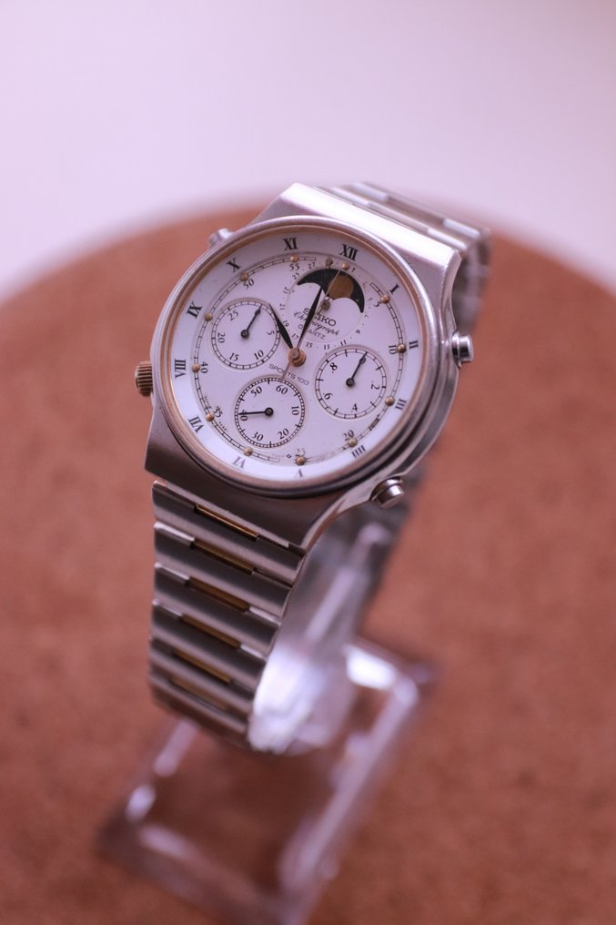 Seiko - Montre Seiko 7A48 7000 phase de lune. Chronographe - Bărbați - 1980-1989 #3.2