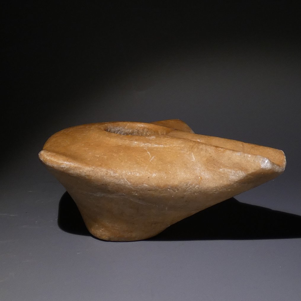 Ισλαμική Μάρμαρο Μεγάλο λαμπάκι πετρελαίου. Μήκος 12,5 εκ. (χωρίς τιμή ασφαλείας) #4.3