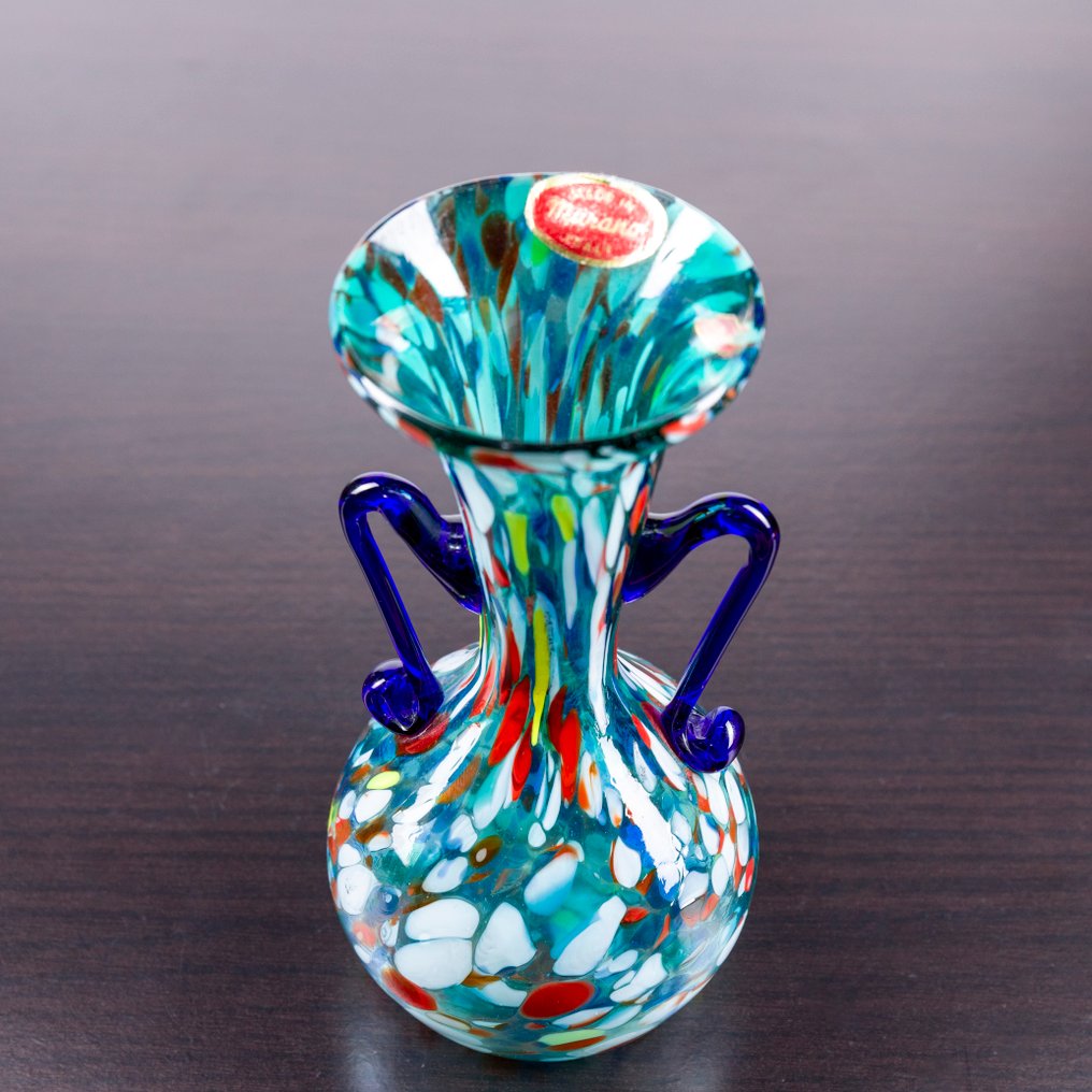 Βάζο - Γυαλί Murano - Βιντεζ Βάζο από Murano Γυαλί. #3.2