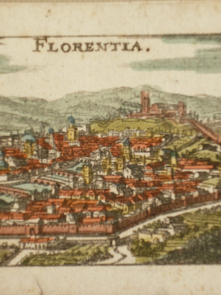 Italien - Firenze; C. Riegel - Florentia - 1691 #2.1