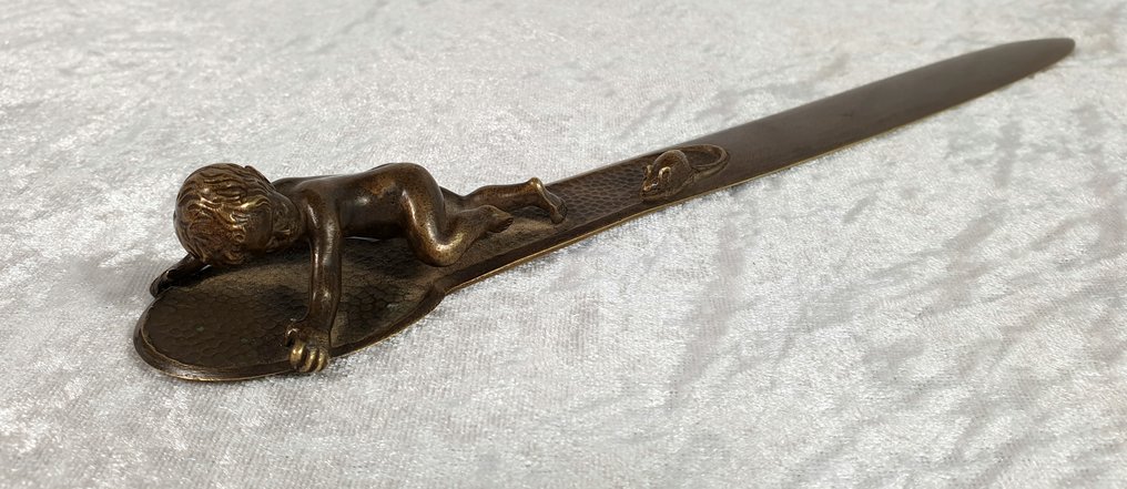 Papirkniv - Bronze, Jugendstil #1.0