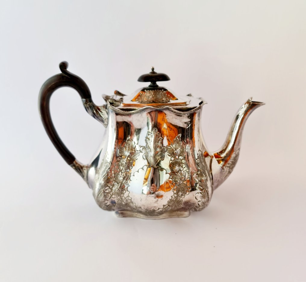 Breakfast set - Elegant Silver-Plated Victorian Breakfast Set - Silverplated #1.0