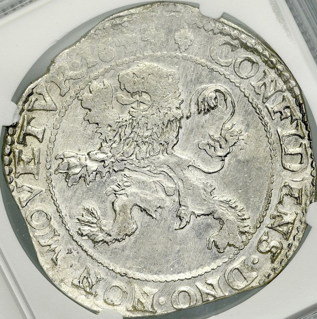 Alankomaat, Länsi-Friisinmaa Leeuwendaalder 1644 NGC MS 62 - the highest score in NGC #3.2