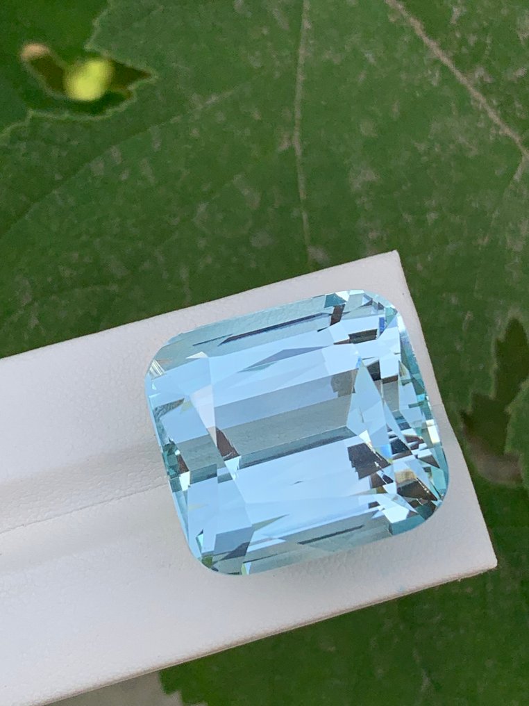 1 pcs  蓝色 海蓝宝石  - 95.69 ct - 亚洲宝石科学院（AIGS） #1.0