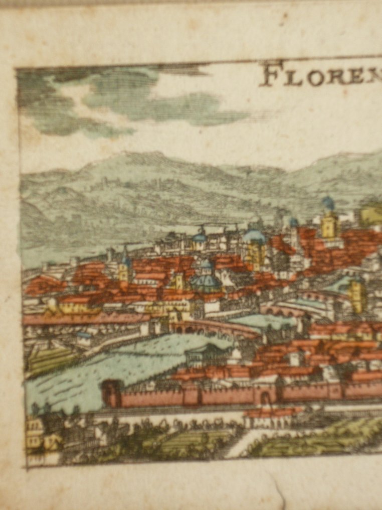Italien - Firenze; C. Riegel - Florentia - 1691 #1.0