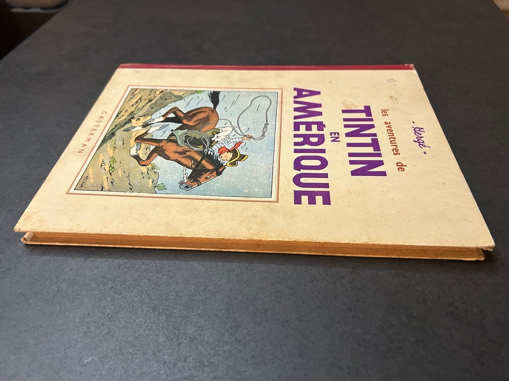 Tintin T3 - Tintin en Amérique N&B (A14bis) - C - 1 Album - 1941 #3.2