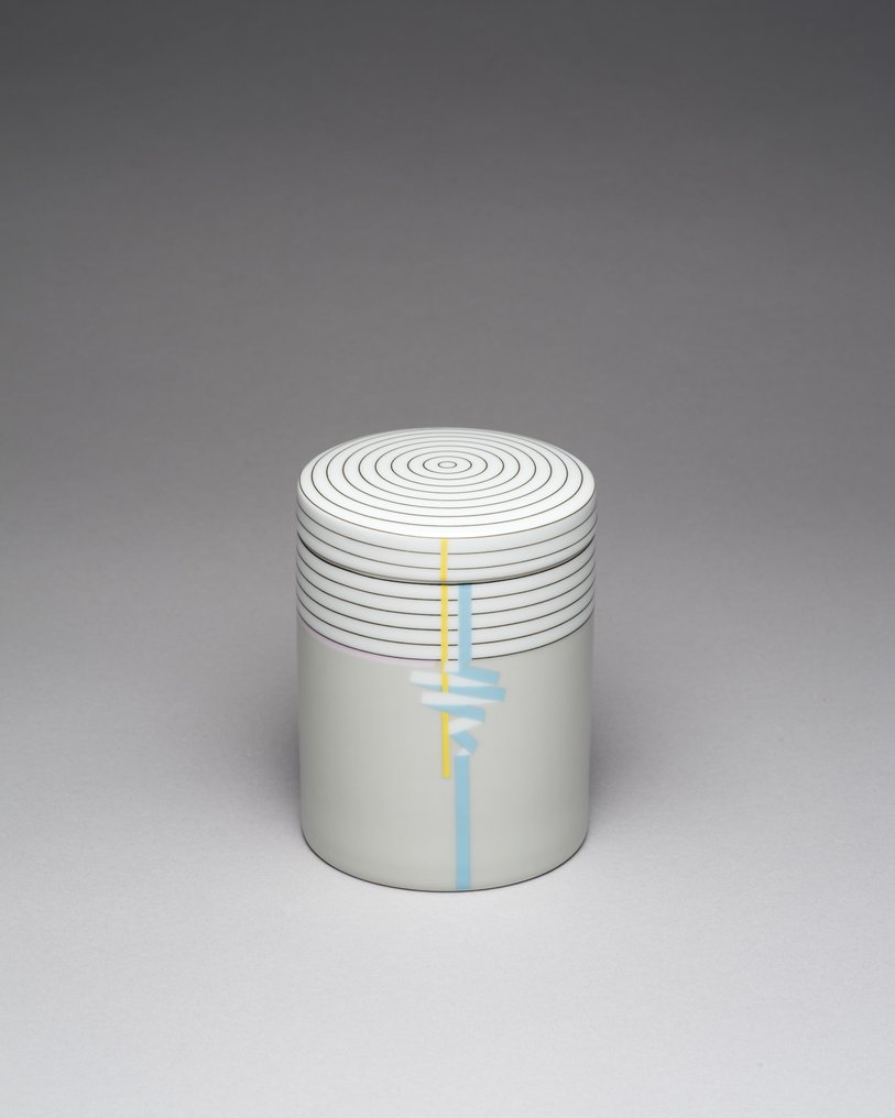 Rosenthal - Yang (Sharon Yodjaja) - 盒子 - ZigZag Lid-Box - 瓷 - 几何的与后现代的 #1.0