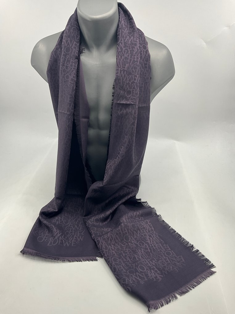 Loewe - LAINE /SOIE- sans étiquette - Eșarfă (șal) #1.0