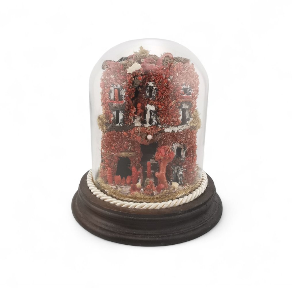 耶稣诞生图 - 木, 玻璃 - 珊瑚手工艺 #1.0