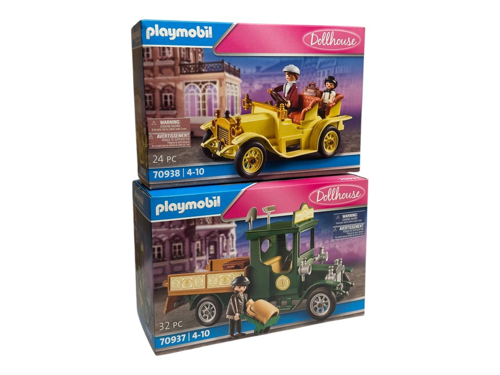 Playmobil - Playmobil Dollhouse Oldtimer & Lieferwagen Set (70938 & 70937) – Neu & OVP - 2000-2010 - Γερμανία #1.0