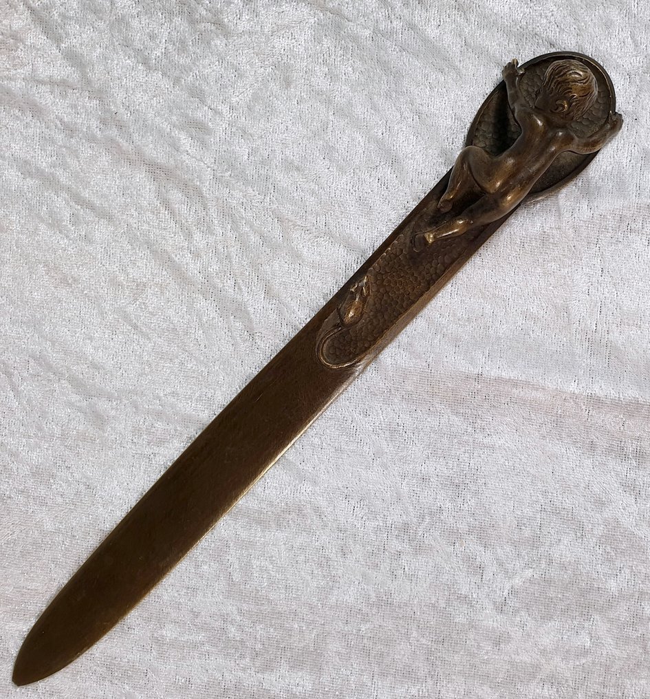 Papirkniv - Bronze, Jugendstil #2.1