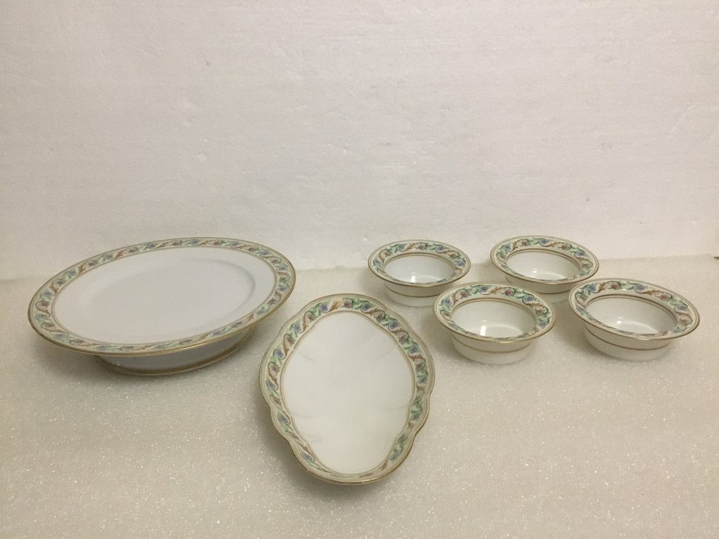 Richard Ginori - Dinner set - Pittoria di Doccia - Porcelain - Stand tray cups #1.0