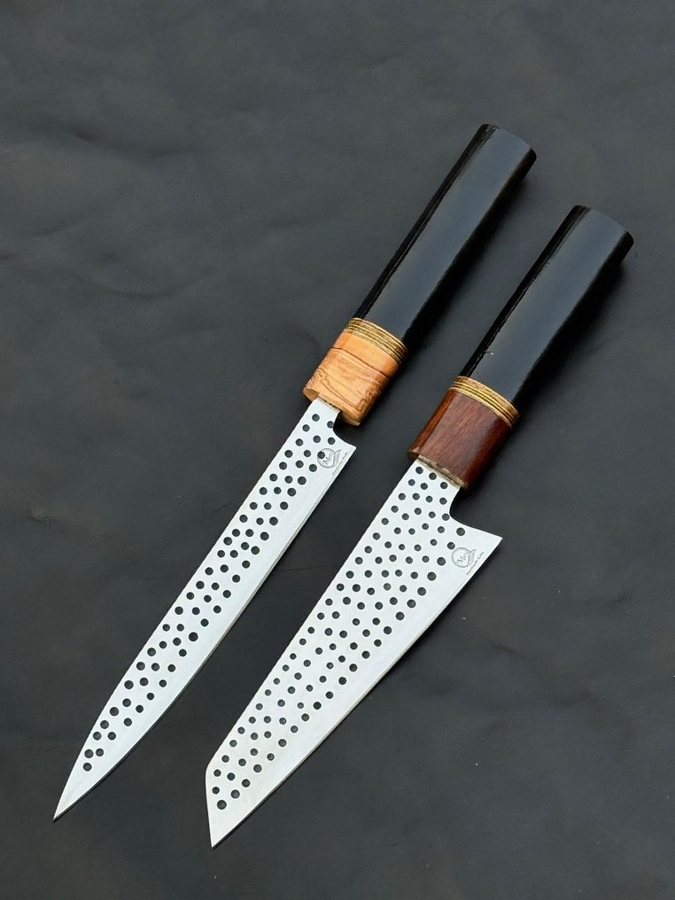 Μαχαίρι κουζίνας - Μαχαίρι κουζίνας - Λεπίδα από ανοξείδωτο ατσάλι 12C27, μαχαίρια σεφ με ξύλο - ξύλο - Ασία #1.0