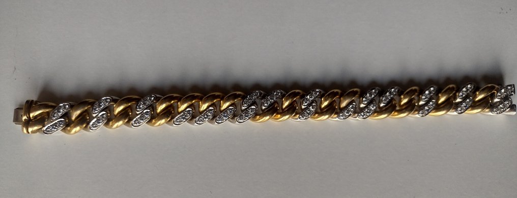 Pomellato - 手镯 - 18K包金 黄金 -  2.50ct. tw. 钻石 (天然)  - Pomellato黄金手链 #3.2