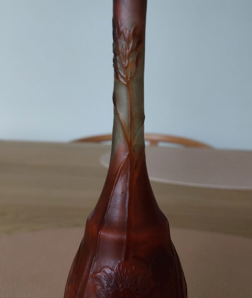 Emile Gallé - Vas  - Glas - Jugendstil #4.3