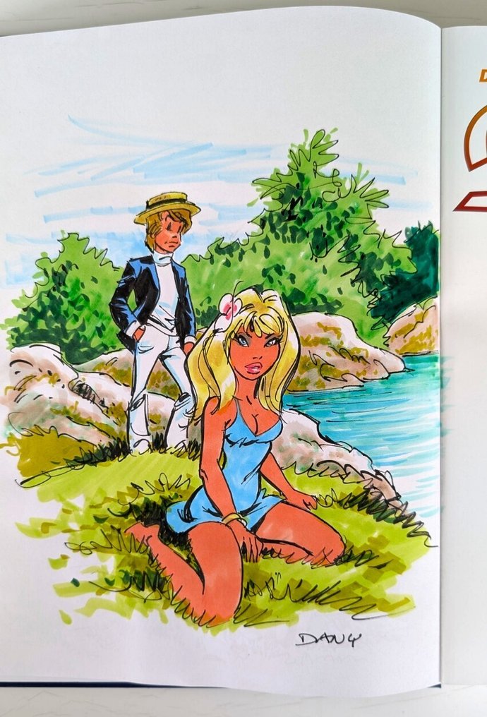 Olivier Rameau - Intégrale T1 + dédicace couleur pleine page - C - 1 Album - Prima edizione - 2010 #1.0