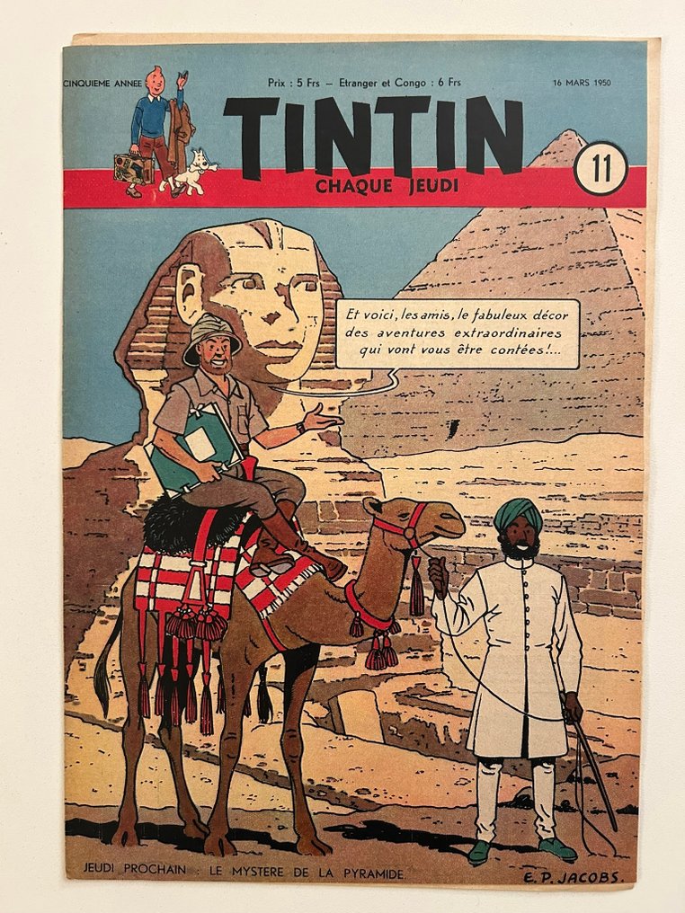 Tintin (magazine) - Année 1950 complète - 52 Magazines - First edition - 1950 #3.2
