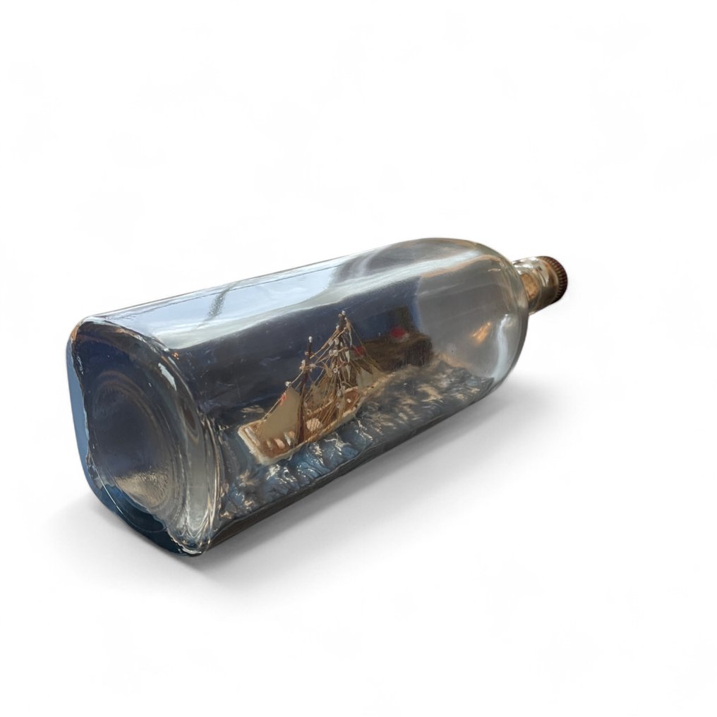 Ship in a bottle - MS Ringen - Norway #2.1
