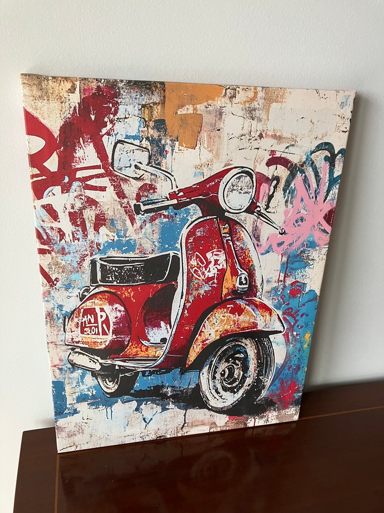 Painting - Vespa #3.2