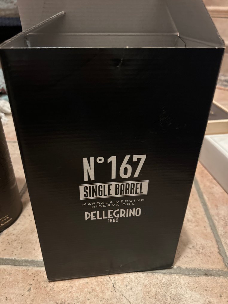 2001 Pellegrino N°167 Single Barrel - Sicilien, Marsala DOC, Riserva, Marsala Vergine - 1 Flaske (0,75L) #1.0