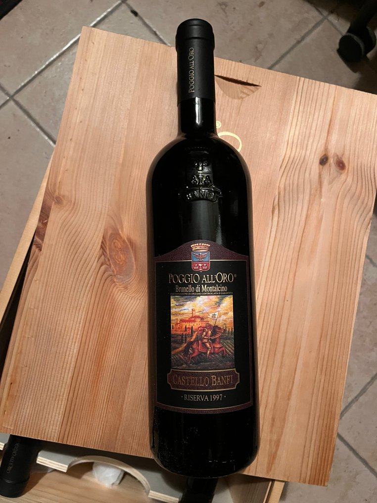 1997 Castello Banfi Poggio all'Oro - Μπρουνέλο ντι Μονταλσίνο Riserva - 1 Î¦Î¹Î¬Î»Î· (0,75L) #1.0