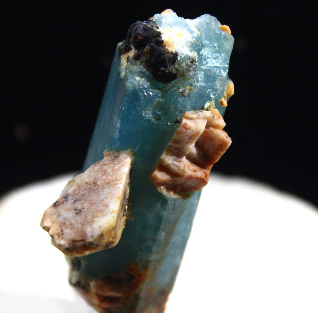 Ct. 127.30 Grande Cristallo di Acquamarina - Cristallo - Altezza: 52 mm - Larghezza: 24 mm- 25.46 g #3.2