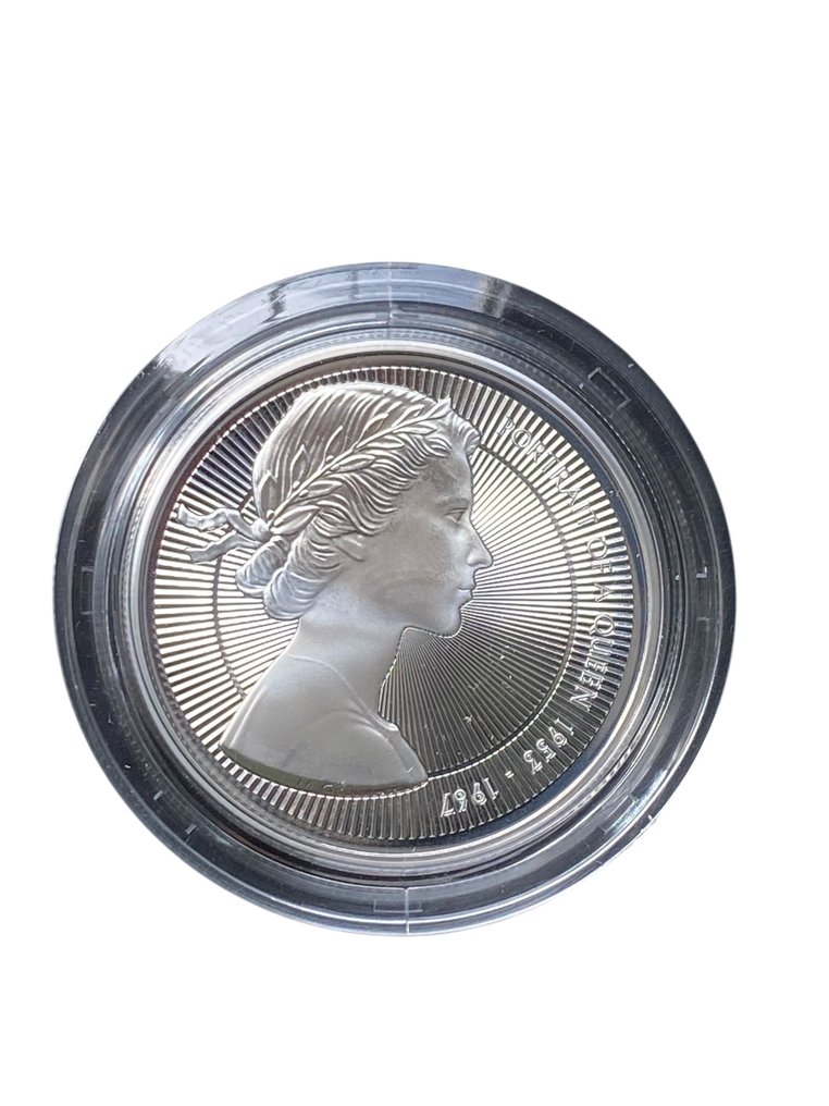 United Kingdom. 5 Pounds 2026 Portrait of a Queen Elizabeth II second Effigy Silver Proof 1 Oz Coin (No reserve price) #1.0