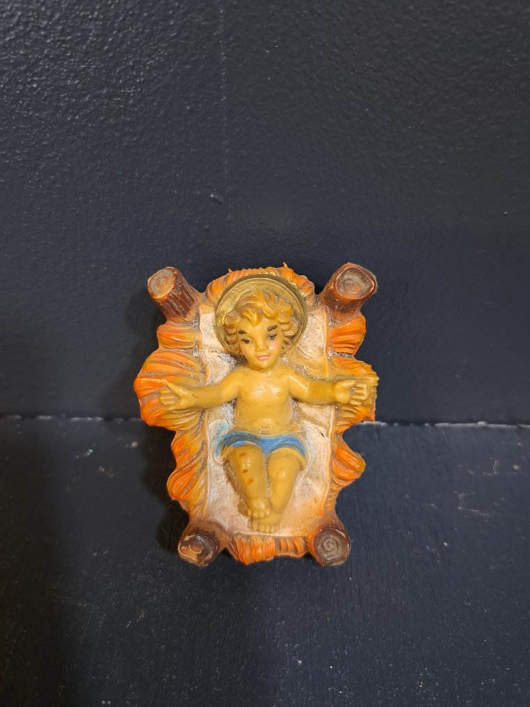 Julepynt - Resin - Vintage julegruppe #3.2