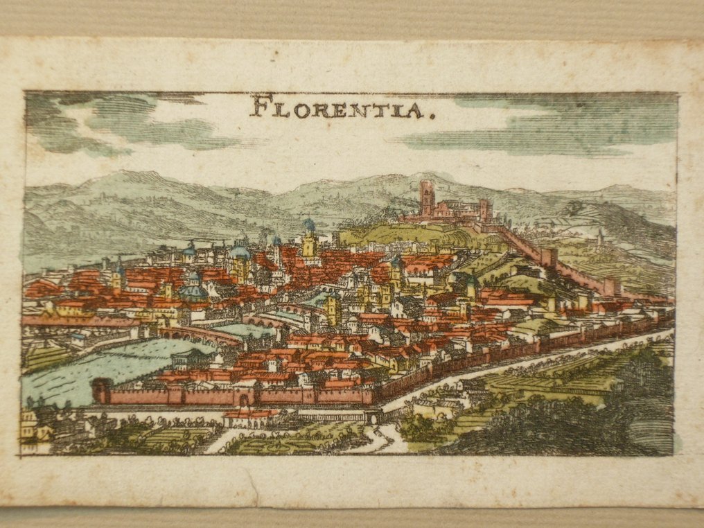 Italien - Firenze; C. Riegel - Florentia - 1691 #1.0
