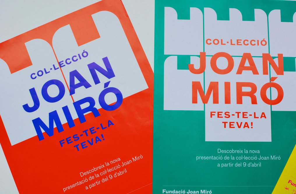 Fundació Joan Miró - Fundació Joan Miró Barcelona - Unique Set of 3 Posters – Joan Miró Collection Launch (2016) – Fundació Joan Miró, Barcelona - 2010s #3.2