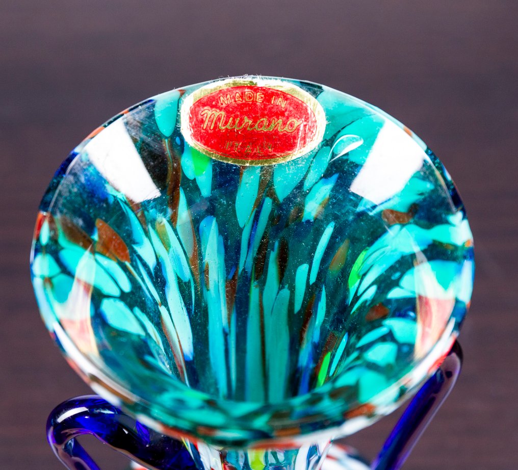 Βάζο - Γυαλί Murano - Βιντεζ Βάζο από Murano Γυαλί. #1.0