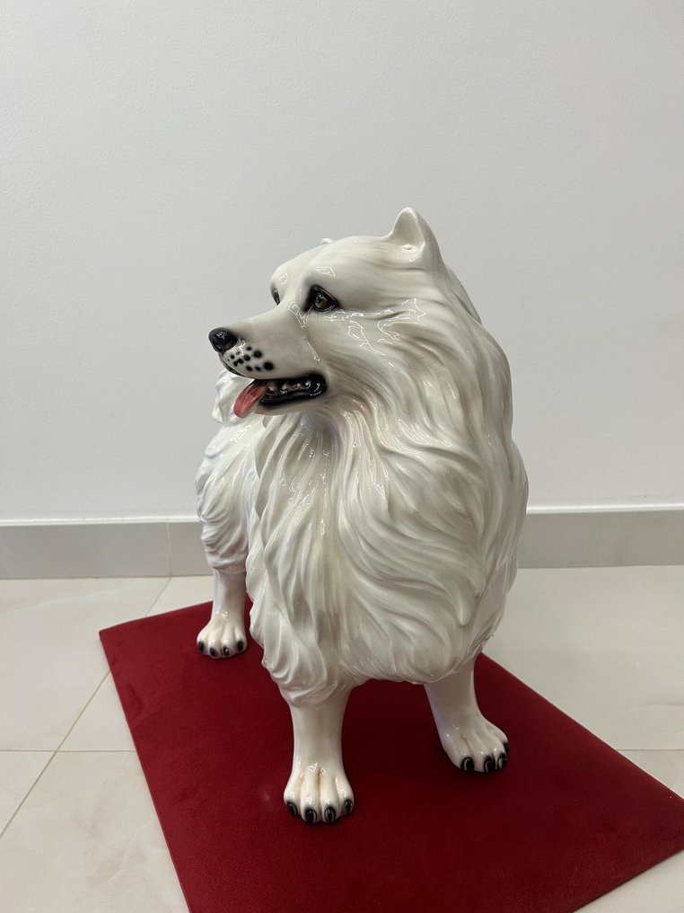 Statue, Spitz - 50 cm - Keramik #2.1