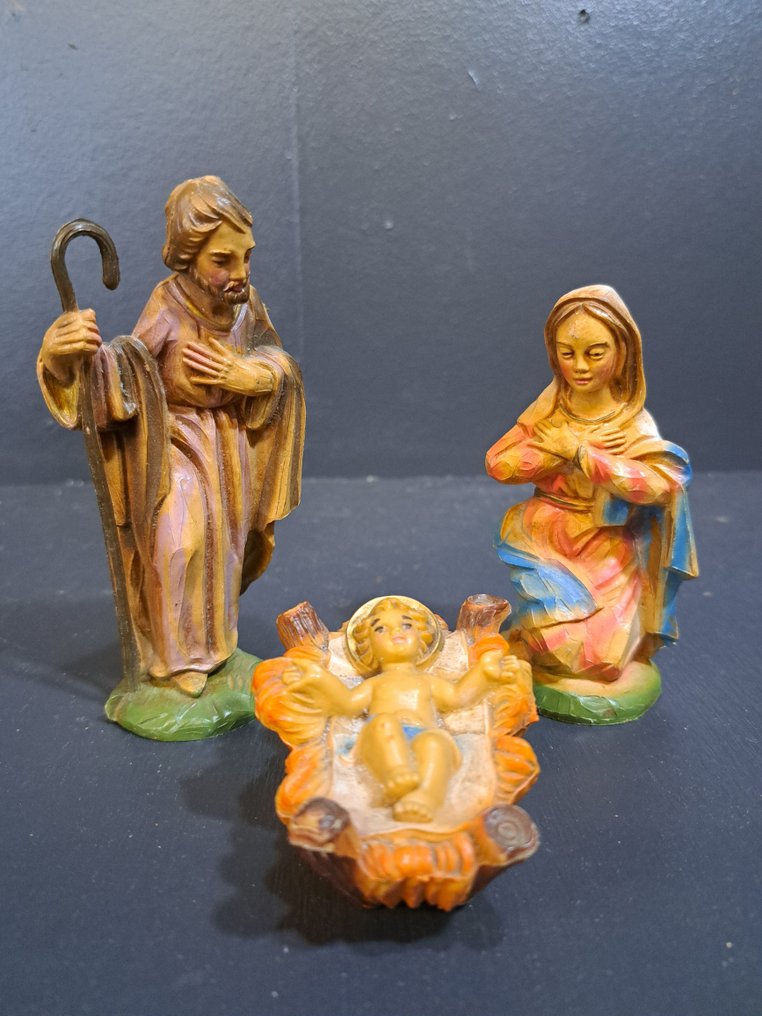 Julepynt - Resin - Vintage julegruppe #1.0