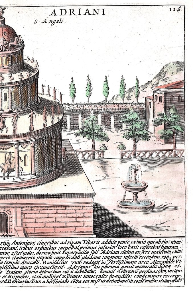 義大利 - 罗马; G. Lauro - Moles Adriani - 1601-1620 #2.1