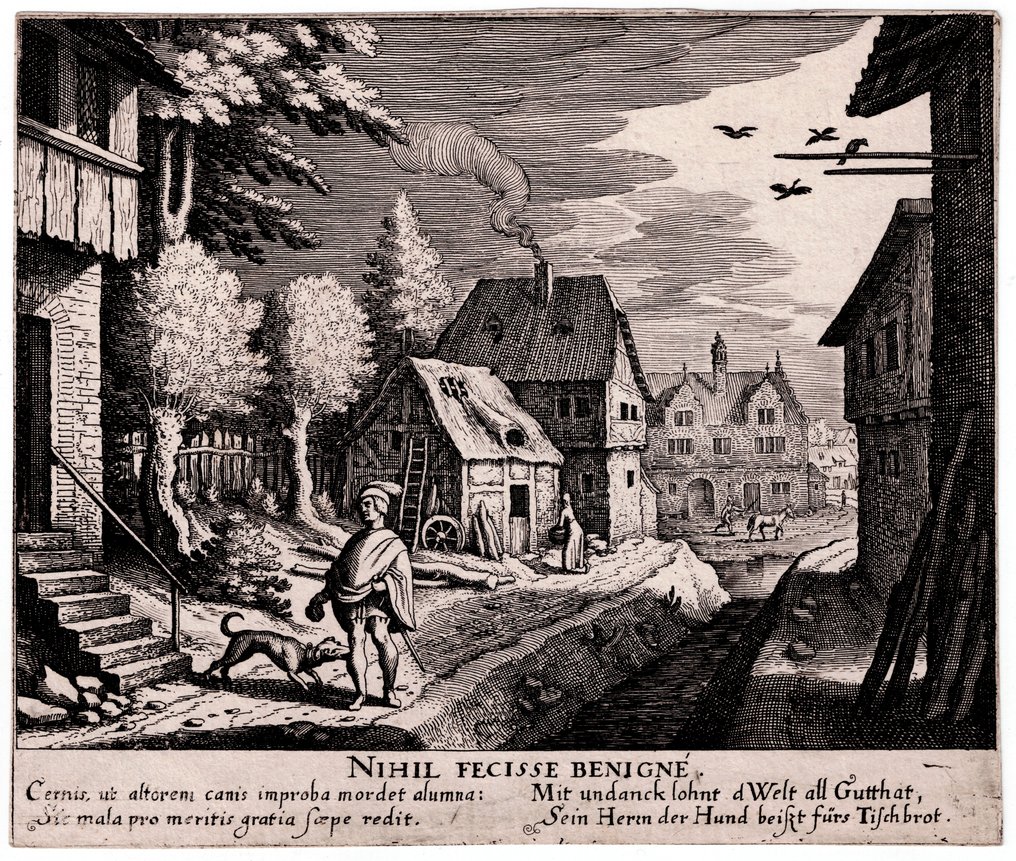 Matthäus Merian I (1593-1650) - Ingratitude is the world's reward #4.3