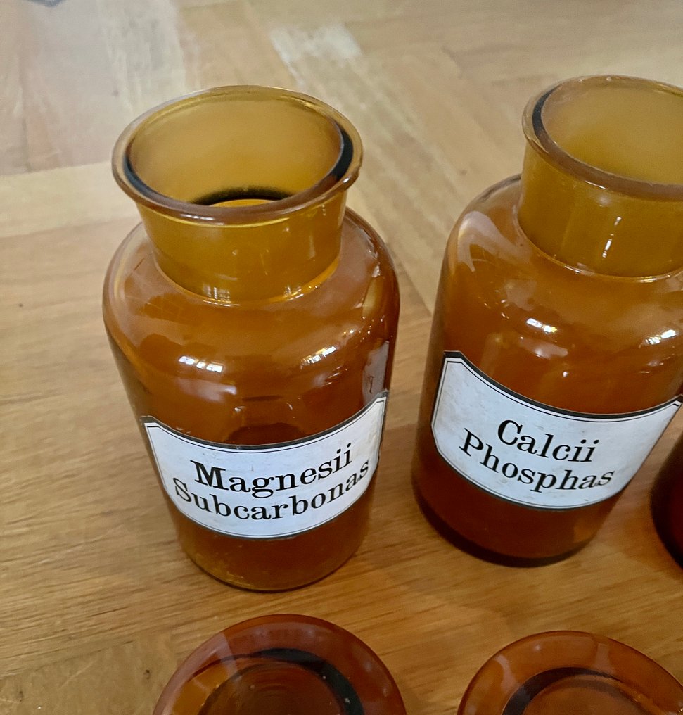 药房罐 (6) - stopfles - 玻璃 #4.3