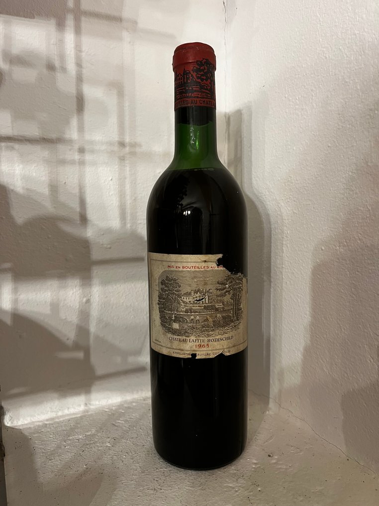 1965 Chateau Lafite Rothschild - 波爾多, 波雅克 1er Grand Cru Classé - 1 Bottle (0.75L) #1.0