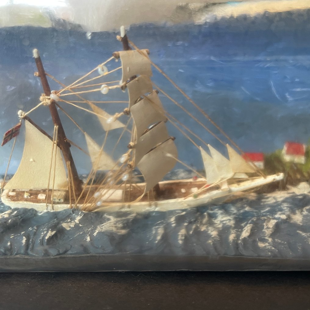 Ship in a bottle - MS Ringen - Norway #4.3