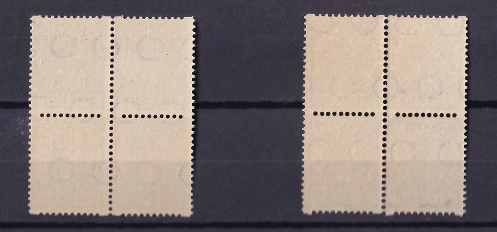 Netherlands 1930 - 5 blocks roll standing #2.1