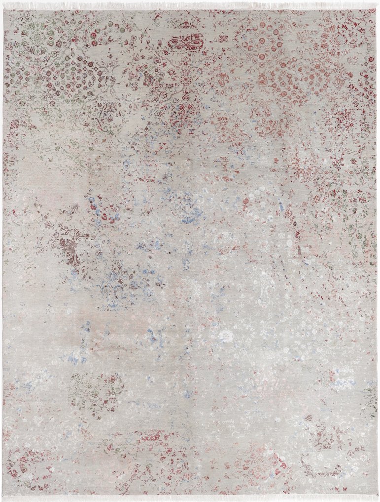 Handgeknoopt tapijt Ziegler Chubi tapijt fijne wol - Tapijt - 310 cm - 240 cm - Natuur & Planten Kleur #1.0