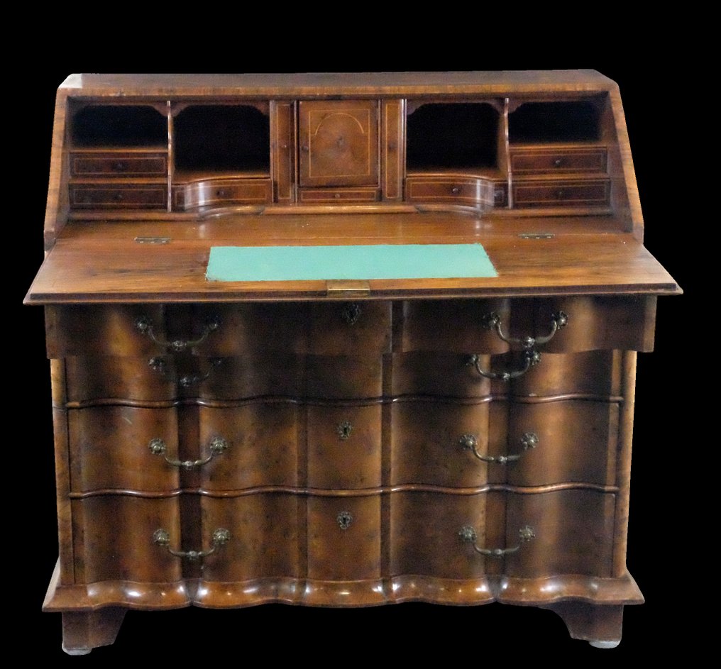 Secrétaire - 伯爾胡桃木 - 管风琴弯曲书桌 #2.1