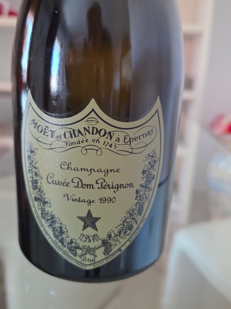 1990 Dom Pérignon - 香檳 Brut - 1 Bottle (0.75L) #1.0