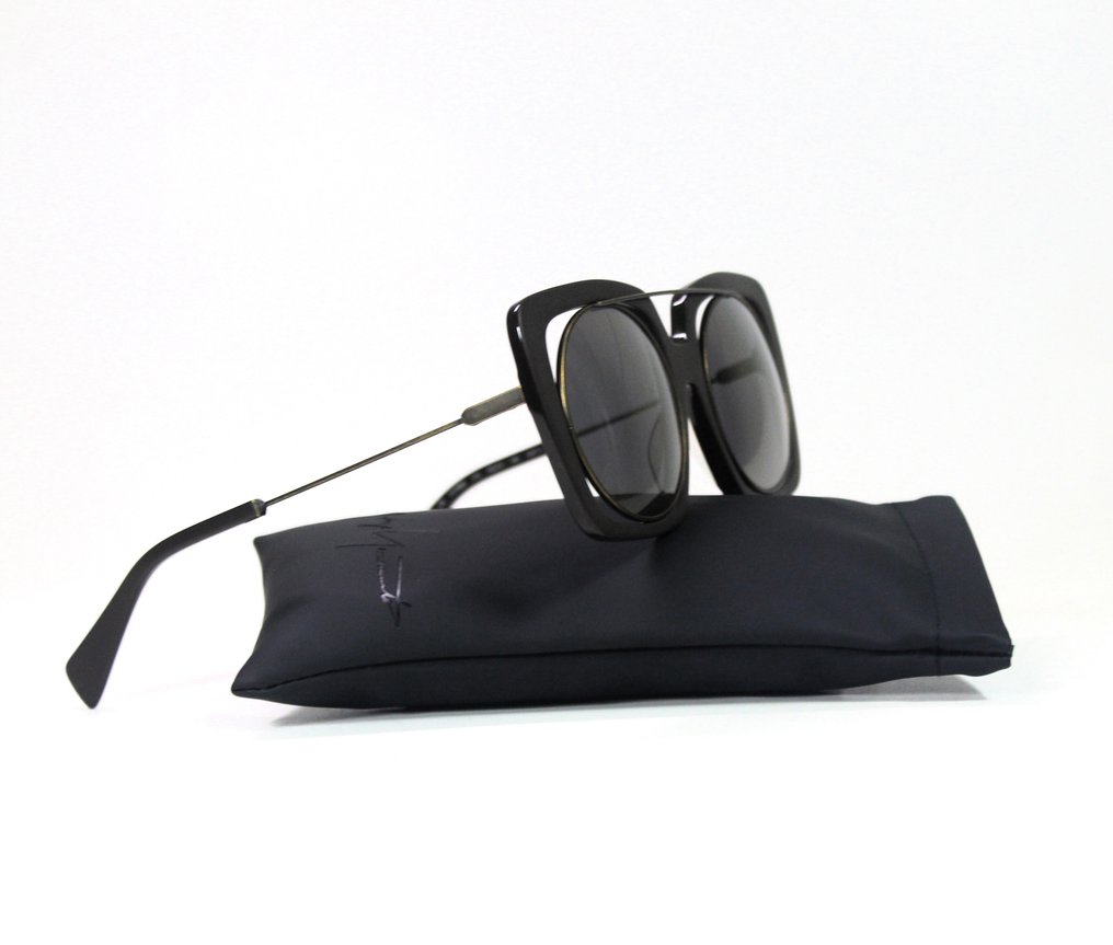 Yohji Yamamoto - YY7009 115 - braun, gold - Solbriller #2.1