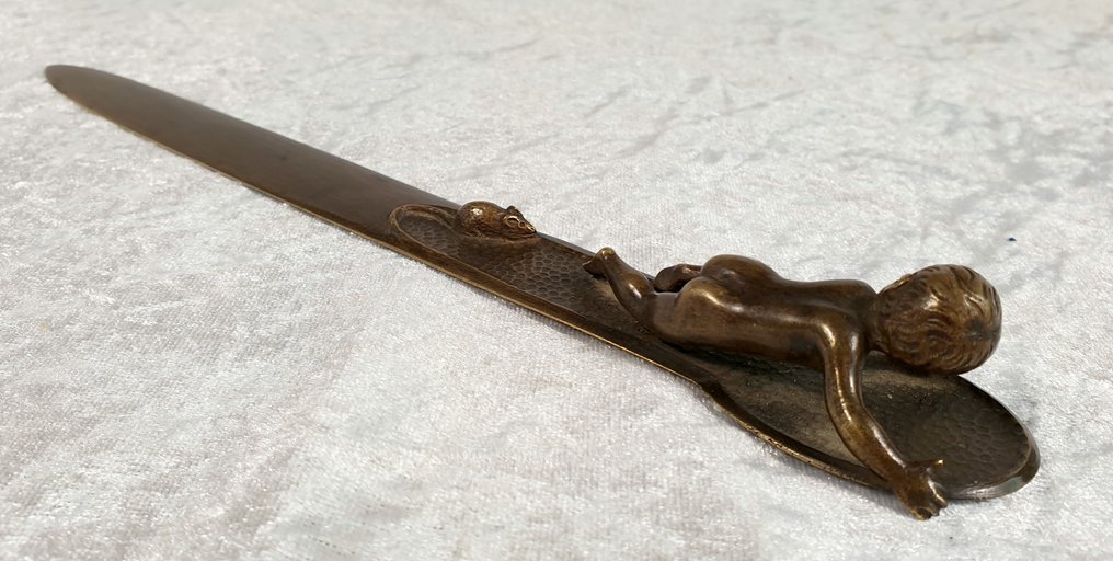 Papirkniv - Bronze, Jugendstil #1.0